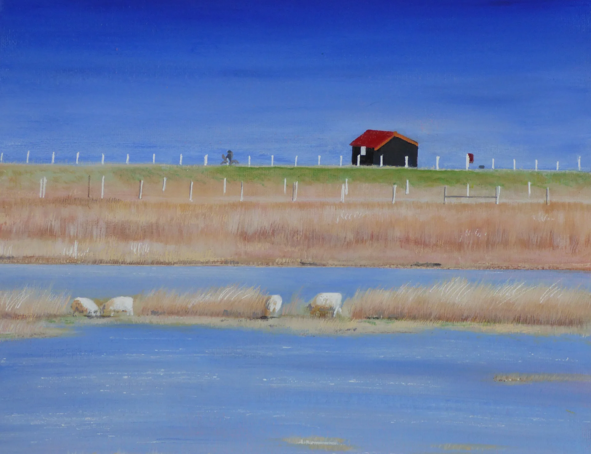 Red hut Rye harbour