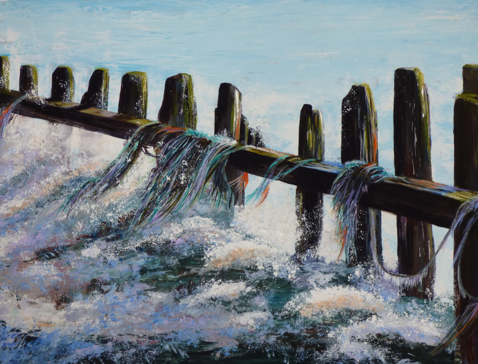 Edge of the coast at Fairlight